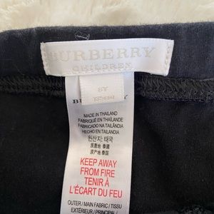 Burberry Girl’s Leggings, size 8y